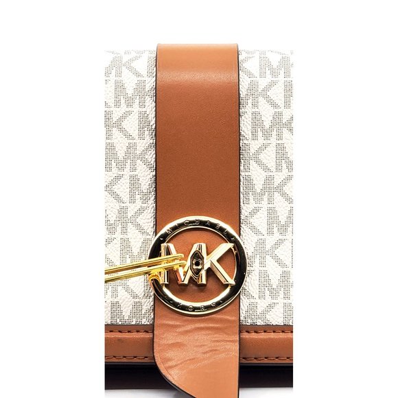 NWD Michael Kors MK Print Shoulder Bag $250.00 - Picture 3 of 7